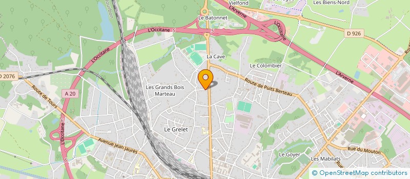 localisation de l'entreprise NADAMA  VIERZON