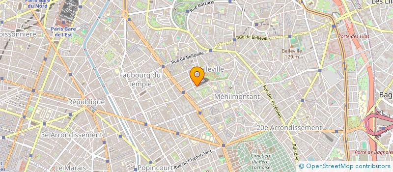 localisation de l'entreprise NADAR 35  PARIS