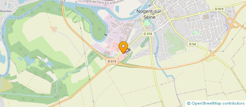 localisation de l'entreprise NADARO à NOGENT-SUR-SEINE