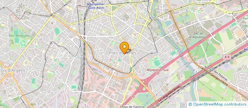 localisation de l'entreprise NADASE à MONTPELLIER