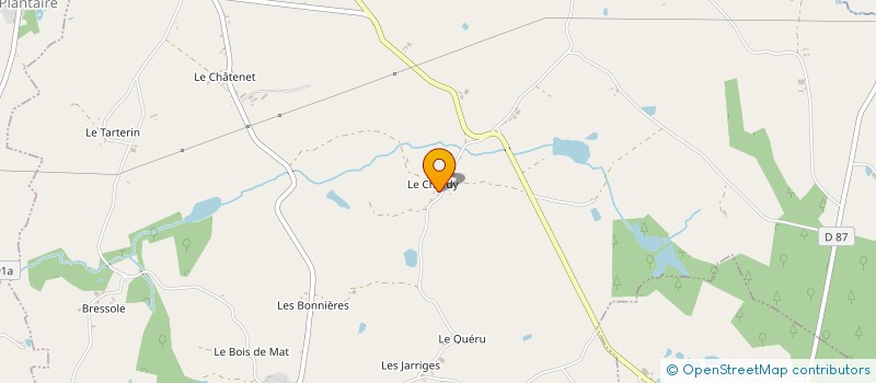 localisation de l'entreprise NADAUD GASTON ET FERDINAND à ORSENNES