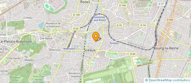 localisation de l'entreprise NADAUD-SANJUAN à SCEAUX