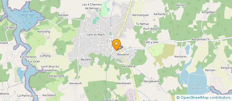 localisation de l'entreprise NADE  CRACH