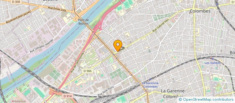 localisation de l'entreprise NADECTRONIK à COLOMBES