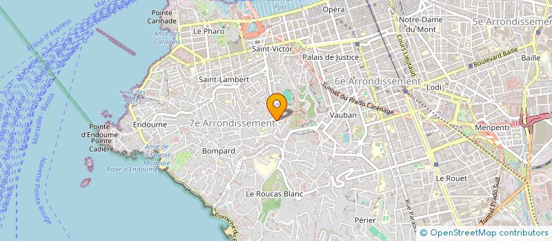 localisation de l'entreprise NADEGE à MARSEILLE