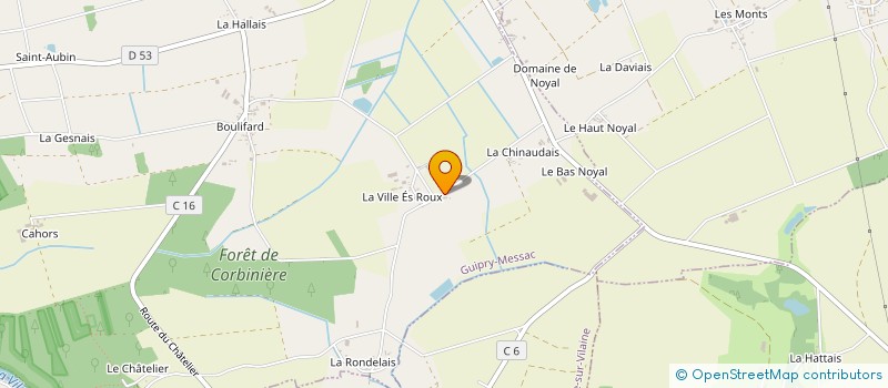 localisation de l'entreprise NADEGE ET SEBASTIEN  GUIPRY-MESSAC