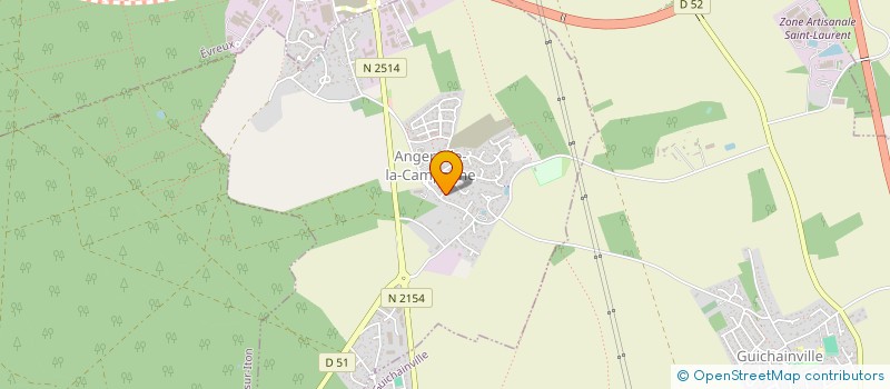 localisation de l'entreprise NADEGIL  ANGERVILLE-LA-CAMPAGNE