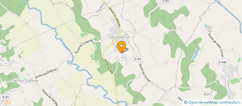 localisation de l'entreprise NADEKA  AUBAGNAN