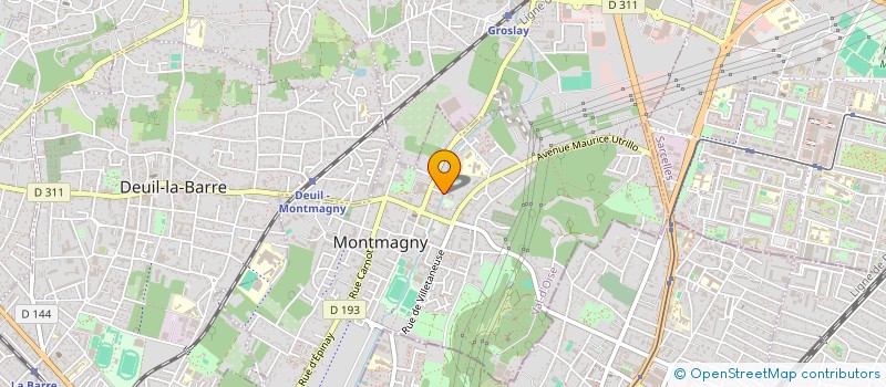 localisation de l'entreprise NADELA PARIS à MONTMAGNY