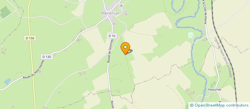 localisation de l'entreprise NADELINE  MENERVAL