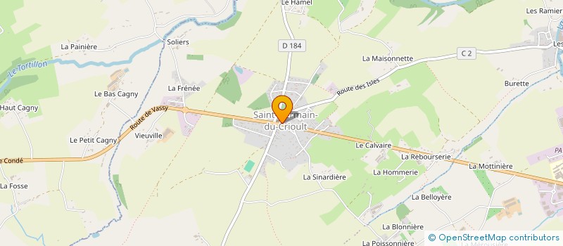 localisation de l'entreprise NADELO  CONDE-EN-NORMANDIE