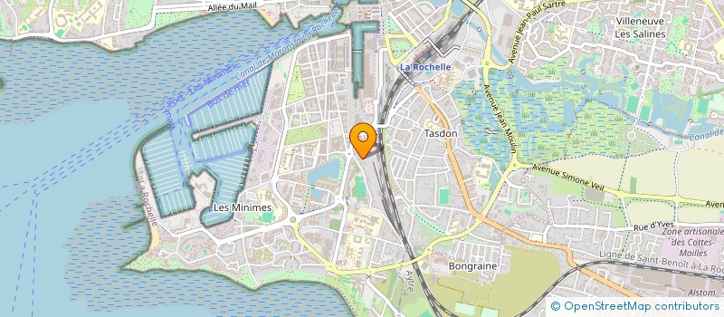 localisation de l'entreprise NADEOS GROUP  LA ROCHELLE