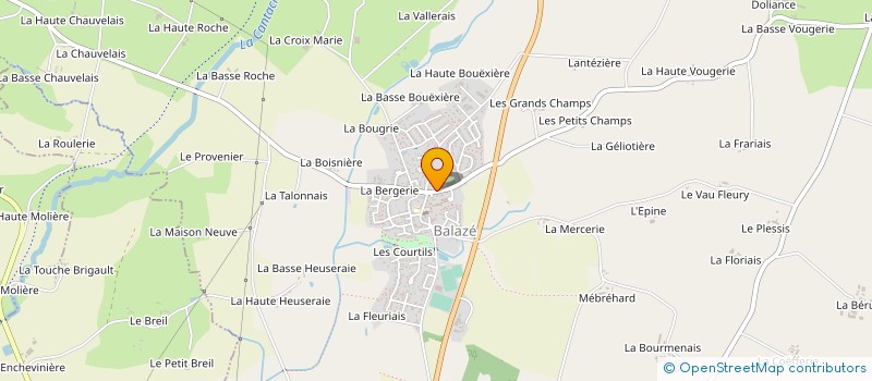 localisation de l'entreprise NADESTHY  BALAZE