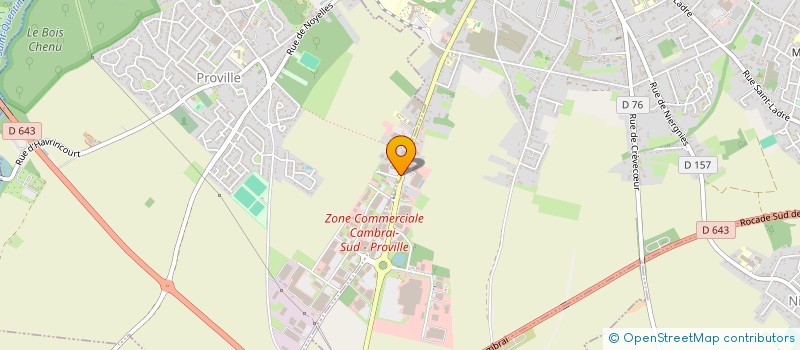 localisation de l'entreprise NADGUY  PROVILLE