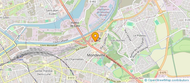 localisation de l'entreprise NADHABITAT  MONDEVILLE