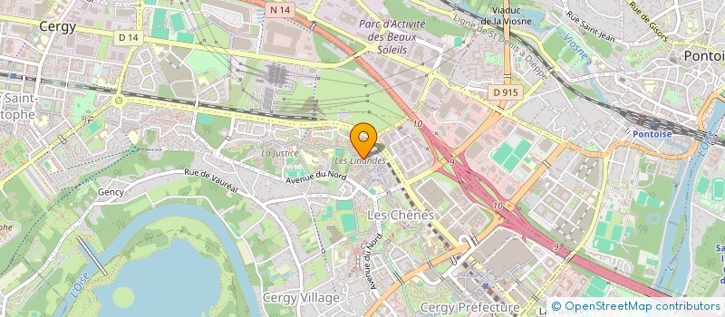 localisation de l'entreprise NADHIFF  CERGY