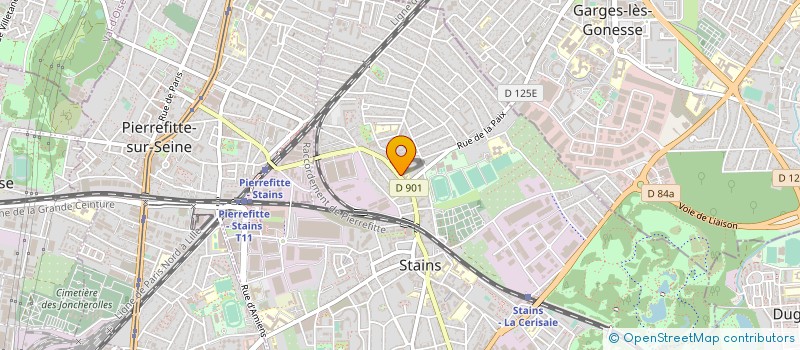 localisation de l'entreprise NADI RENOV à STAINS