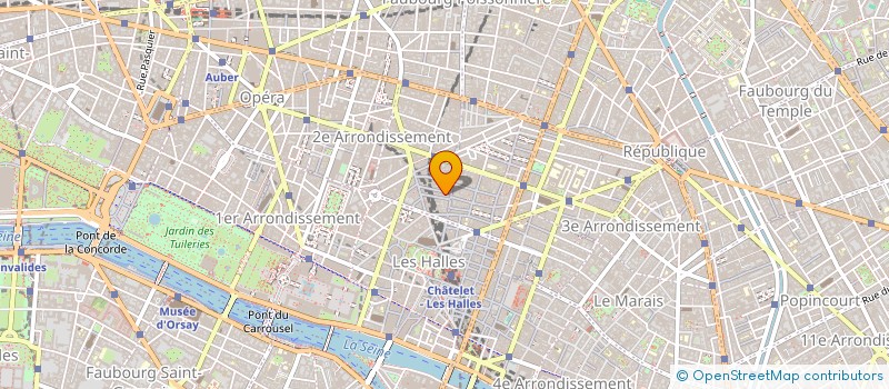 localisation de l'entreprise NADIA  PARIS