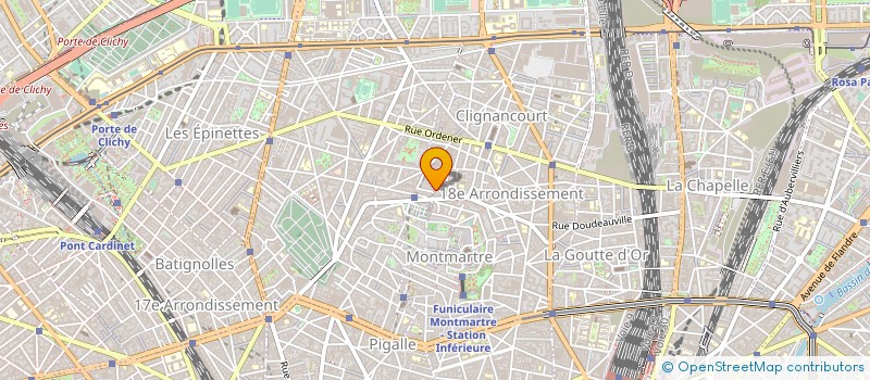 localisation de l'entreprise NADIA ACIMI CREATION  PARIS