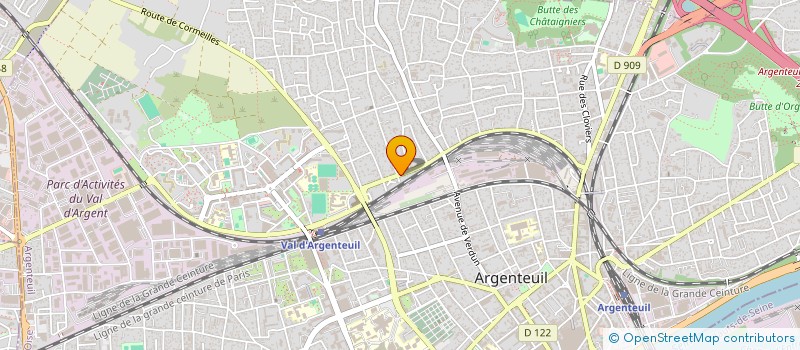 localisation de l'entreprise NADIA CONSULTING  ARGENTEUIL