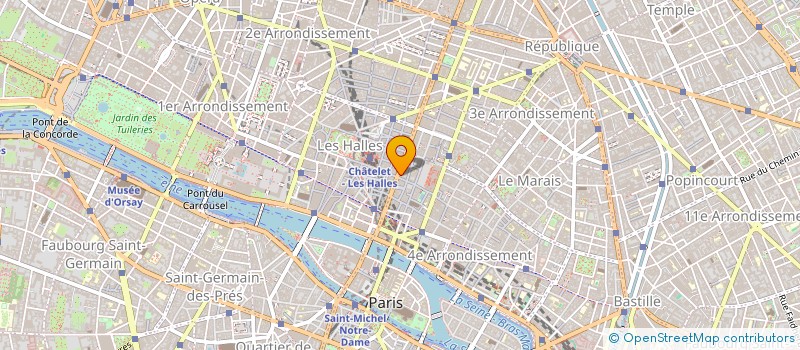 localisation de l'entreprise NADIA DE CARLOTA à PARIS