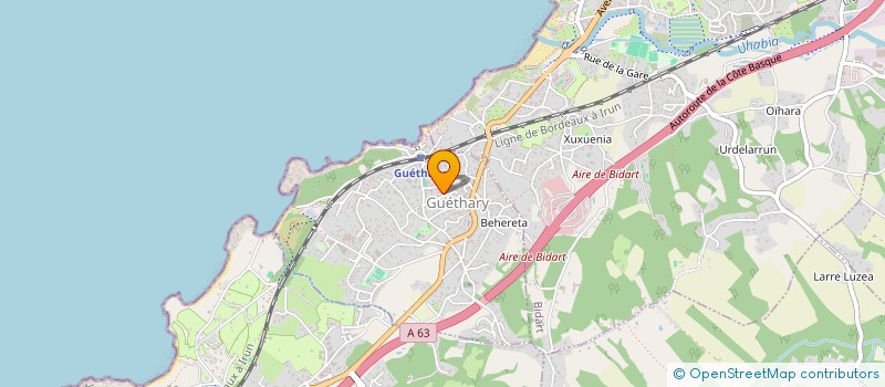 localisation de l'entreprise NADIA ET FILS  GUETHARY