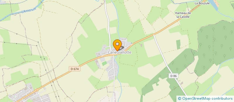 localisation de l'entreprise NADIA ZUCH  LANEUVELOTTE