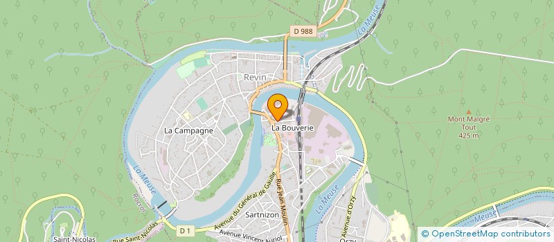 localisation de l'entreprise NADIAN à REVIN