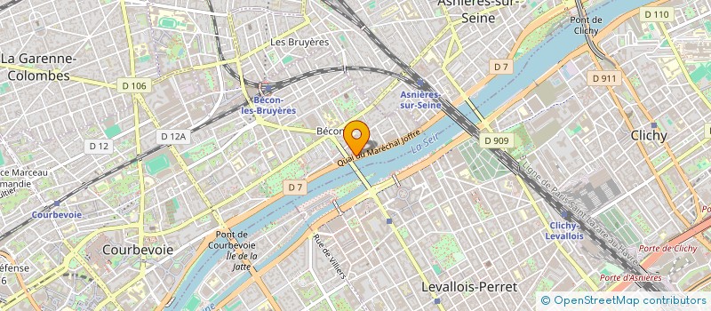 localisation de l'entreprise NADIKAPHARMA à COURBEVOIE
