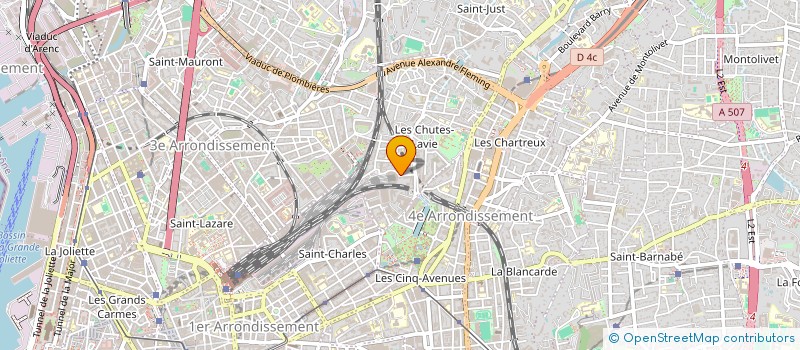 localisation de l'entreprise NADILLARDE à MARSEILLE