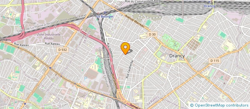 localisation de l'entreprise NADIM VTC à DRANCY