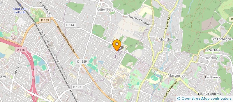 localisation de l'entreprise NADIMO à SAINT-PRIX