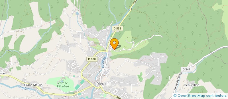 localisation de l'entreprise NADIN POSICA  DIEULEFIT