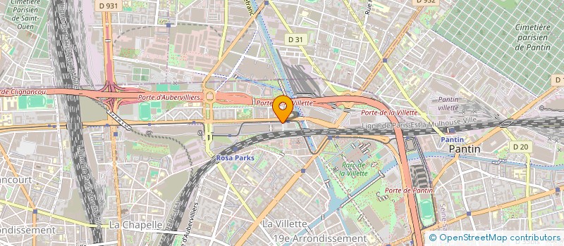localisation de l'entreprise NADINDIS à PARIS