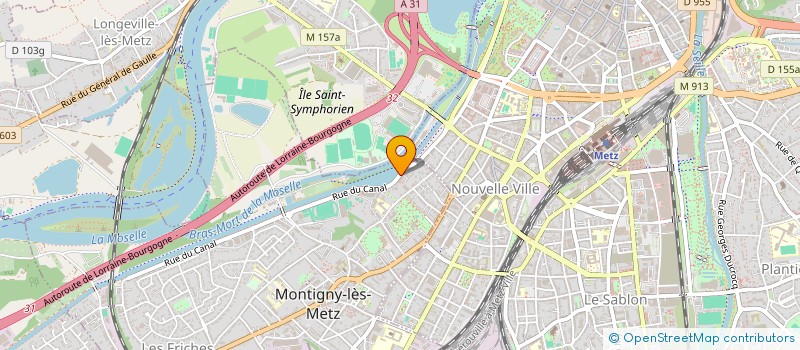 localisation de l'entreprise NADINE BUSINESS  MONTIGNY-LES-METZ