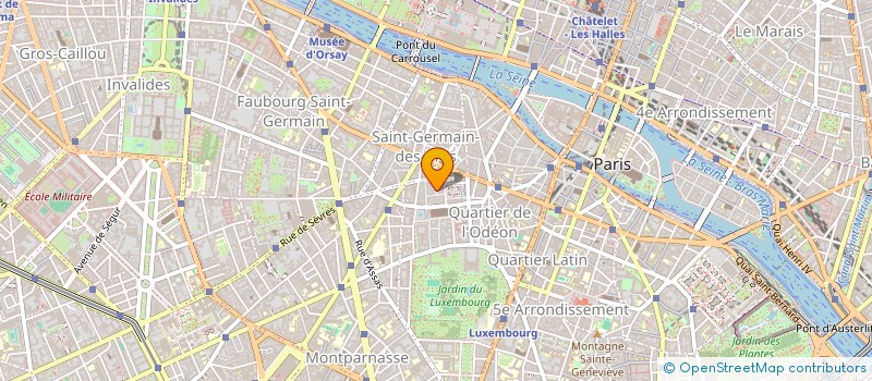 localisation de l'entreprise NADINE DELEPINE SARL à PARIS