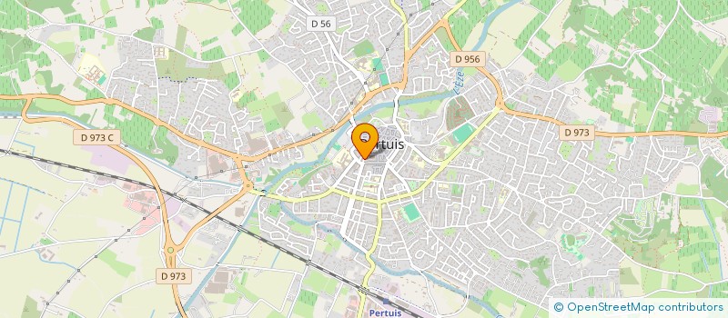 localisation de l'entreprise NADINE MILLET SARL à PERTUIS