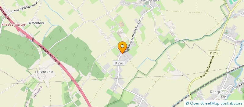 localisation de l'entreprise NADINVEST  ZUTKERQUE