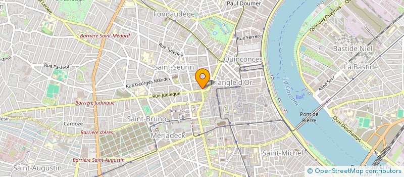 localisation de l'entreprise NADIR  BORDEAUX