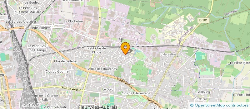 localisation de l'entreprise NADIR INVESTISSEMENT à FLEURY-LES-AUBRAIS