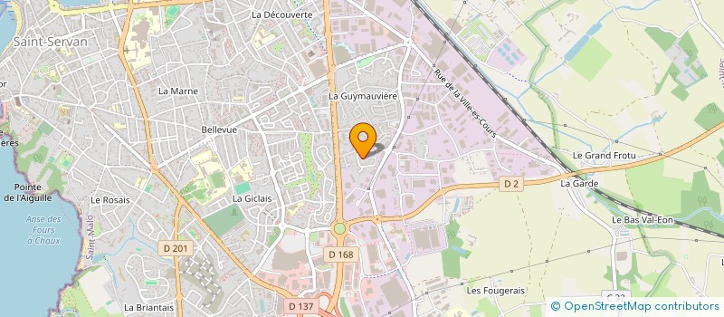 localisation de l'entreprise NADIS  SAINT-MALO