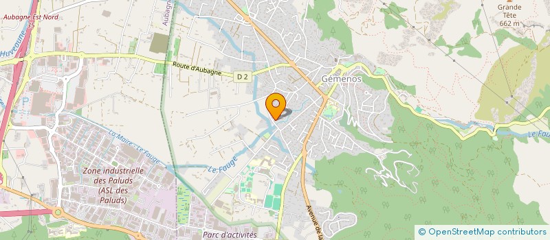 localisation de l'entreprise NADJAF  GEMENOS