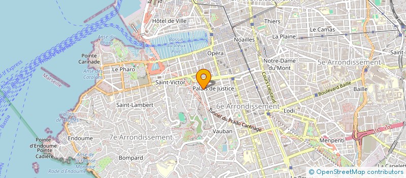 localisation de l'entreprise NADJE à MARSEILLE