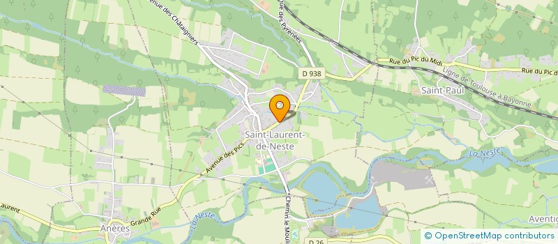 localisation de l'entreprise NADJE  SAINT-LAURENT-DE-NESTE