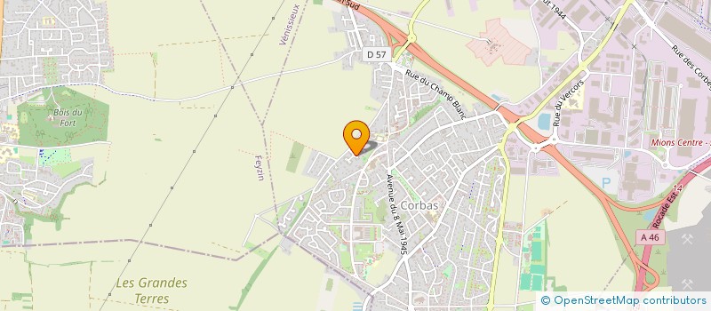 localisation de l'entreprise NADKO à CORBAS