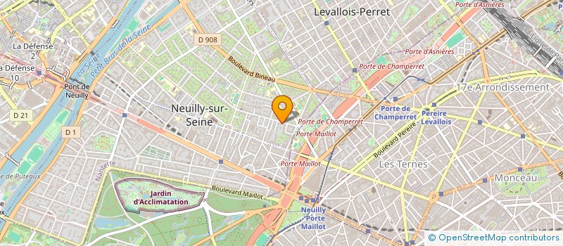 localisation de l'entreprise NADLAN à NEUILLY-SUR-SEINE