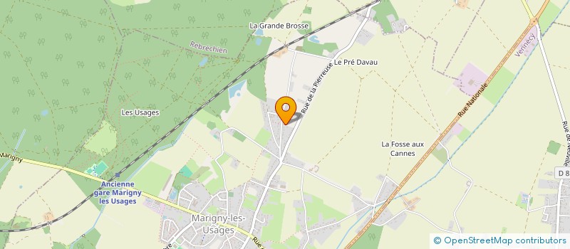 localisation de l'entreprise NADLO à MARIGNY-LES-USAGES