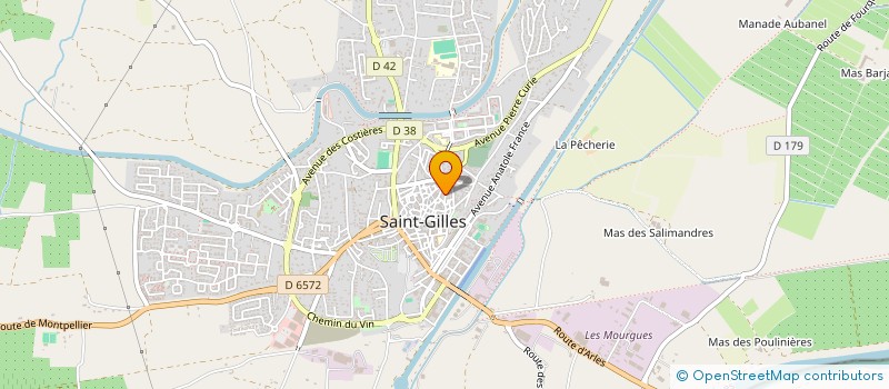 localisation de l'entreprise NADLO  SAINT-GILLES