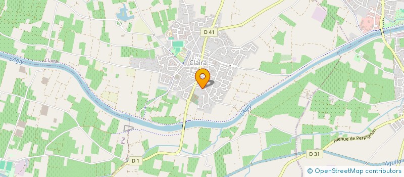 localisation de l'entreprise NADO  CLAIRA