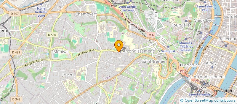 localisation de l'entreprise NADO à LYON